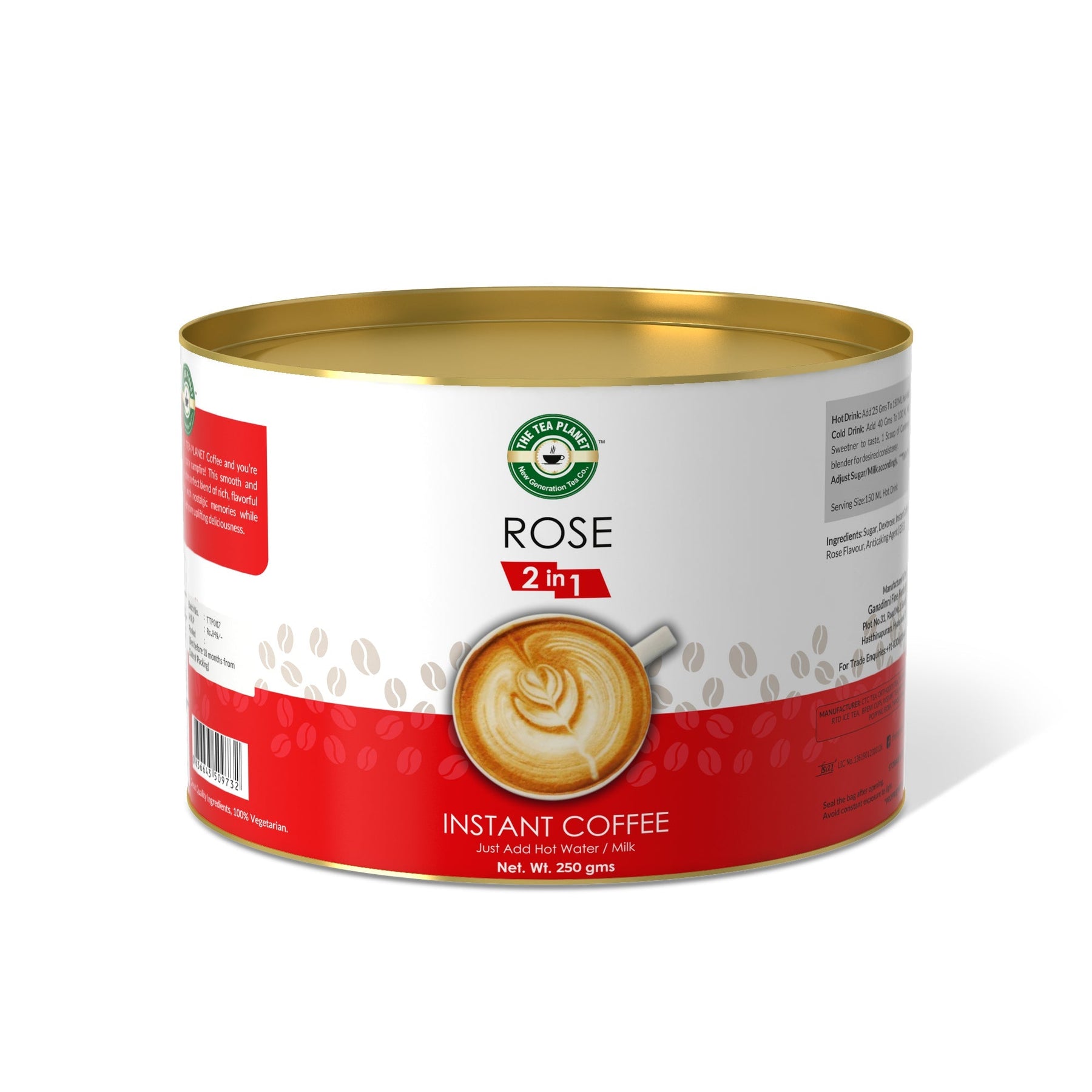 Rose Instant Coffee Premix (2 in 1) - 400 gms