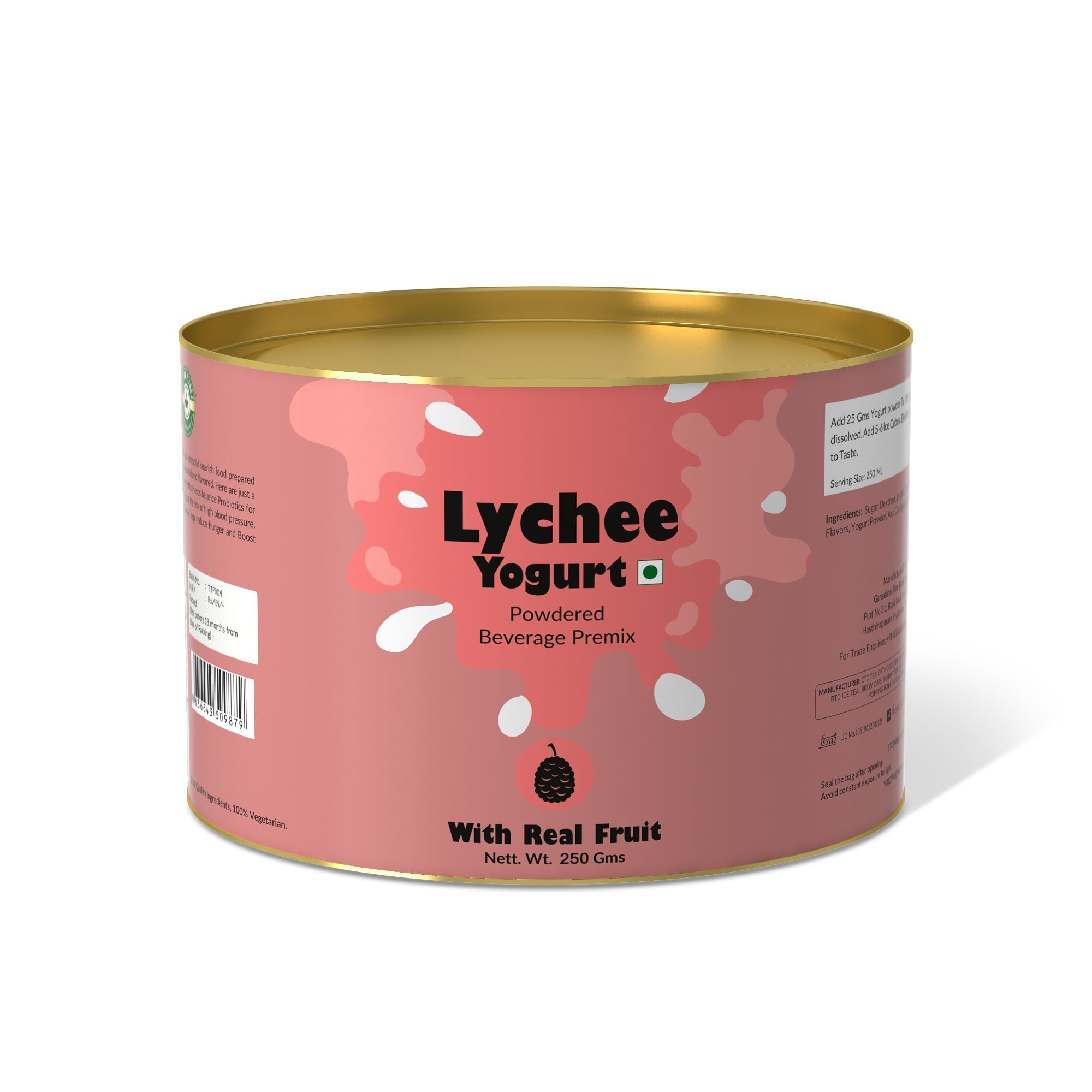 Lychee Yogurt Mix - 400 gms
