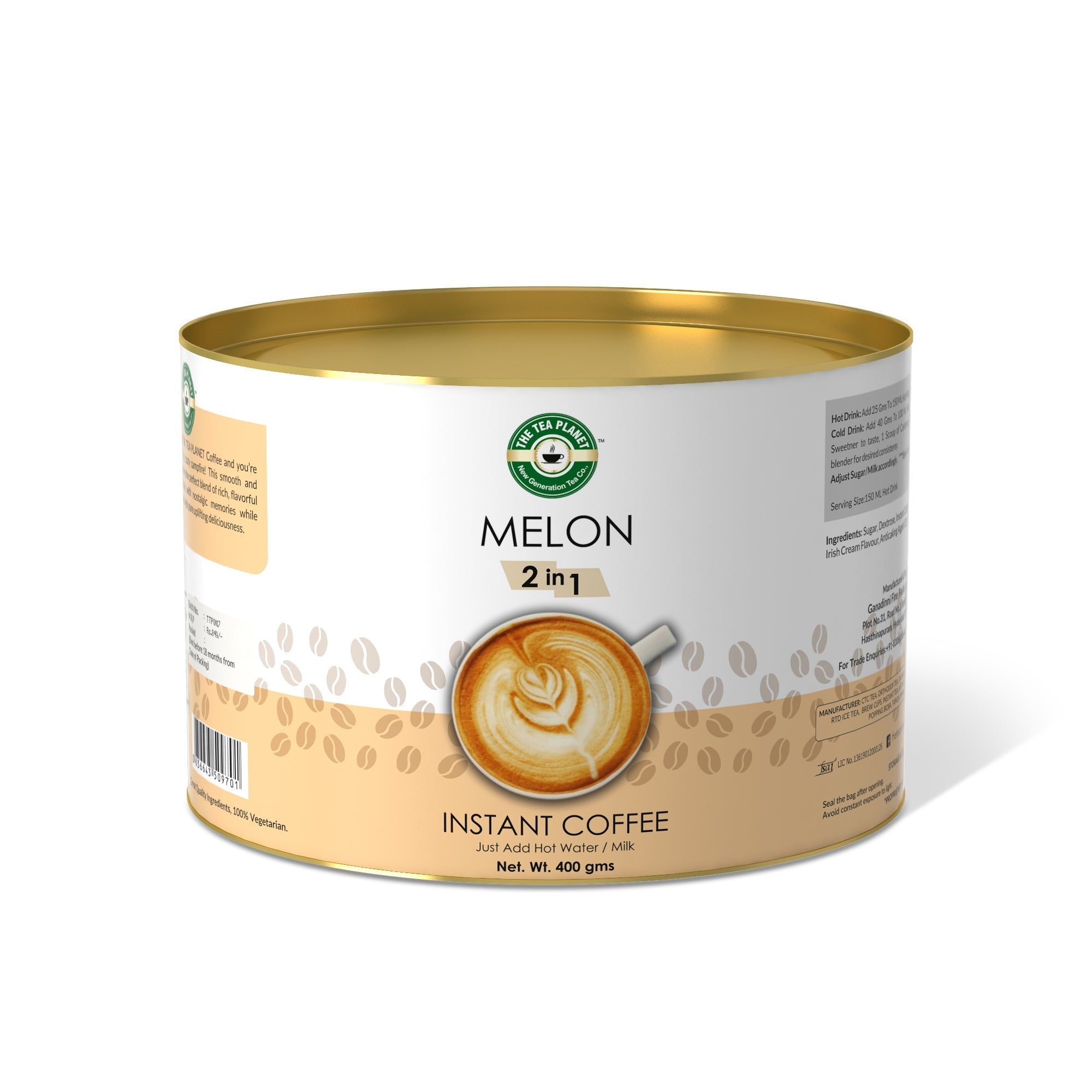 Melon Instant Coffee Premix (2 in 1) - 800 gms