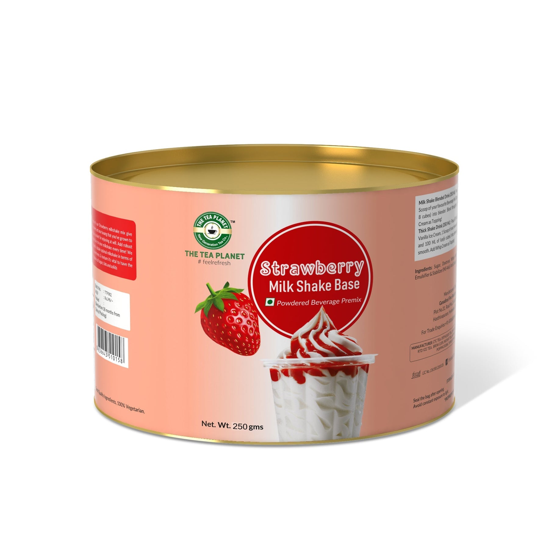Strawberry Milkshake Mix - 800 gms