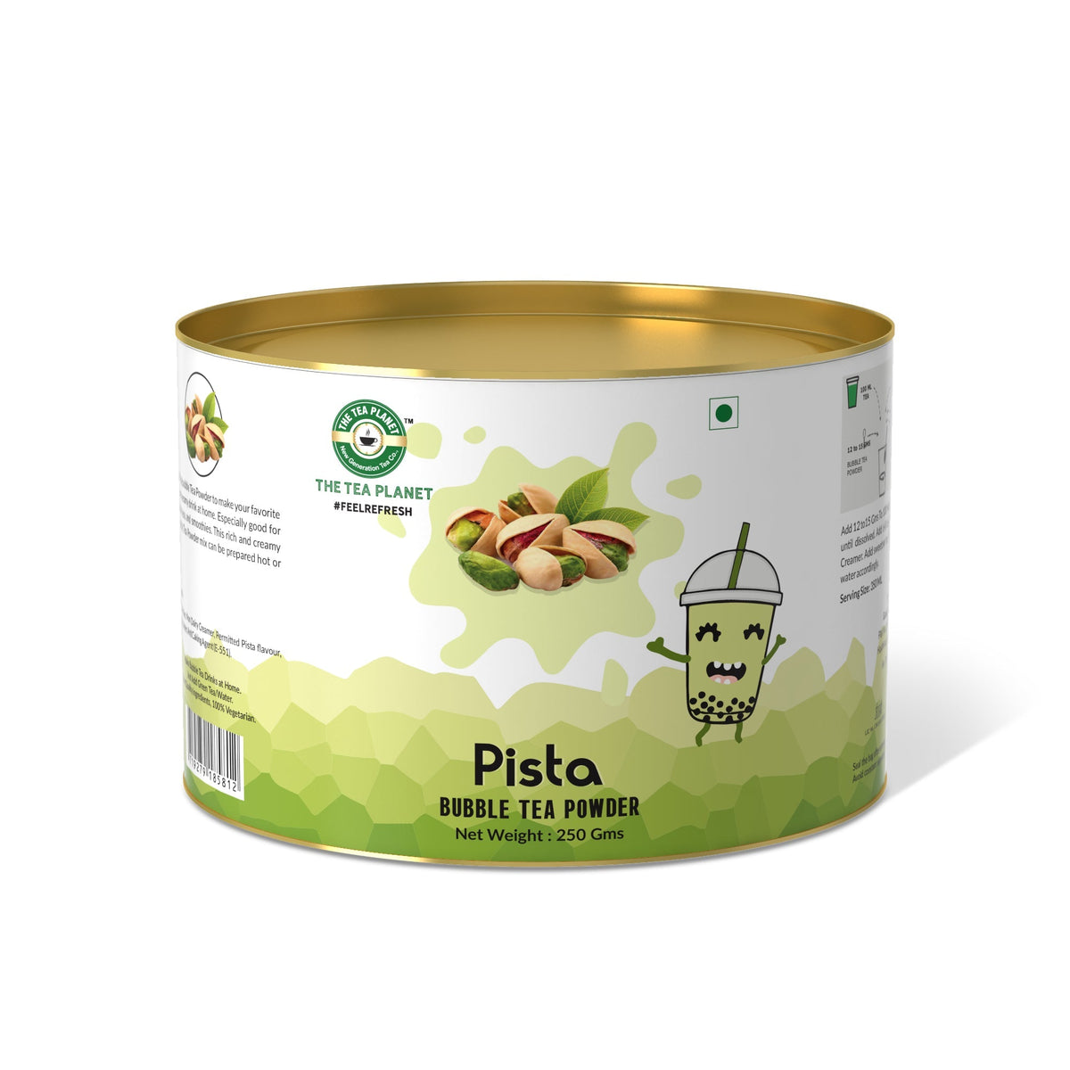 Parle Pista Bubble Tea Premix - 800 gms