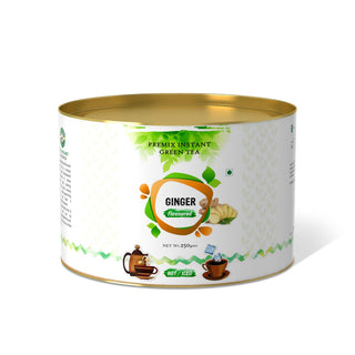 Ginger Flavored Instant Green Tea