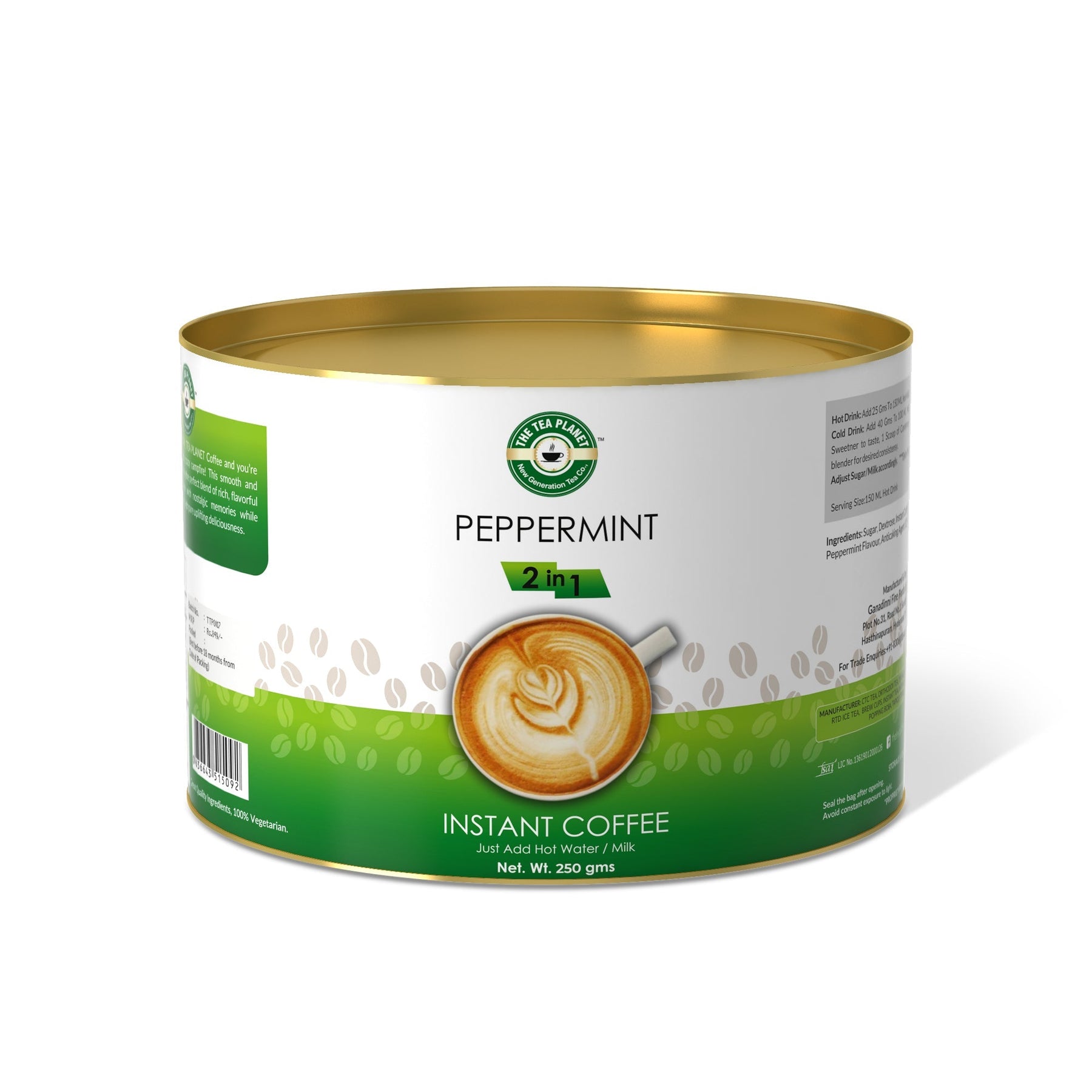 Peppermint Instant Coffee Premix (2 in 1) - 400 gms