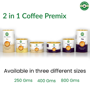 Caramel Coconut Instant Coffee Premix (2 in 1) - 400 gms