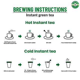 Pineapple Ginger Flavored Instant Green Tea