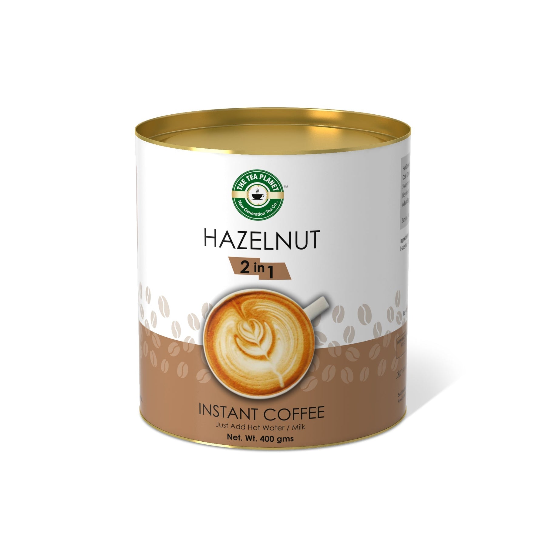 Hazelnet Instant Coffee Premix (2 in 1) - 800 gms