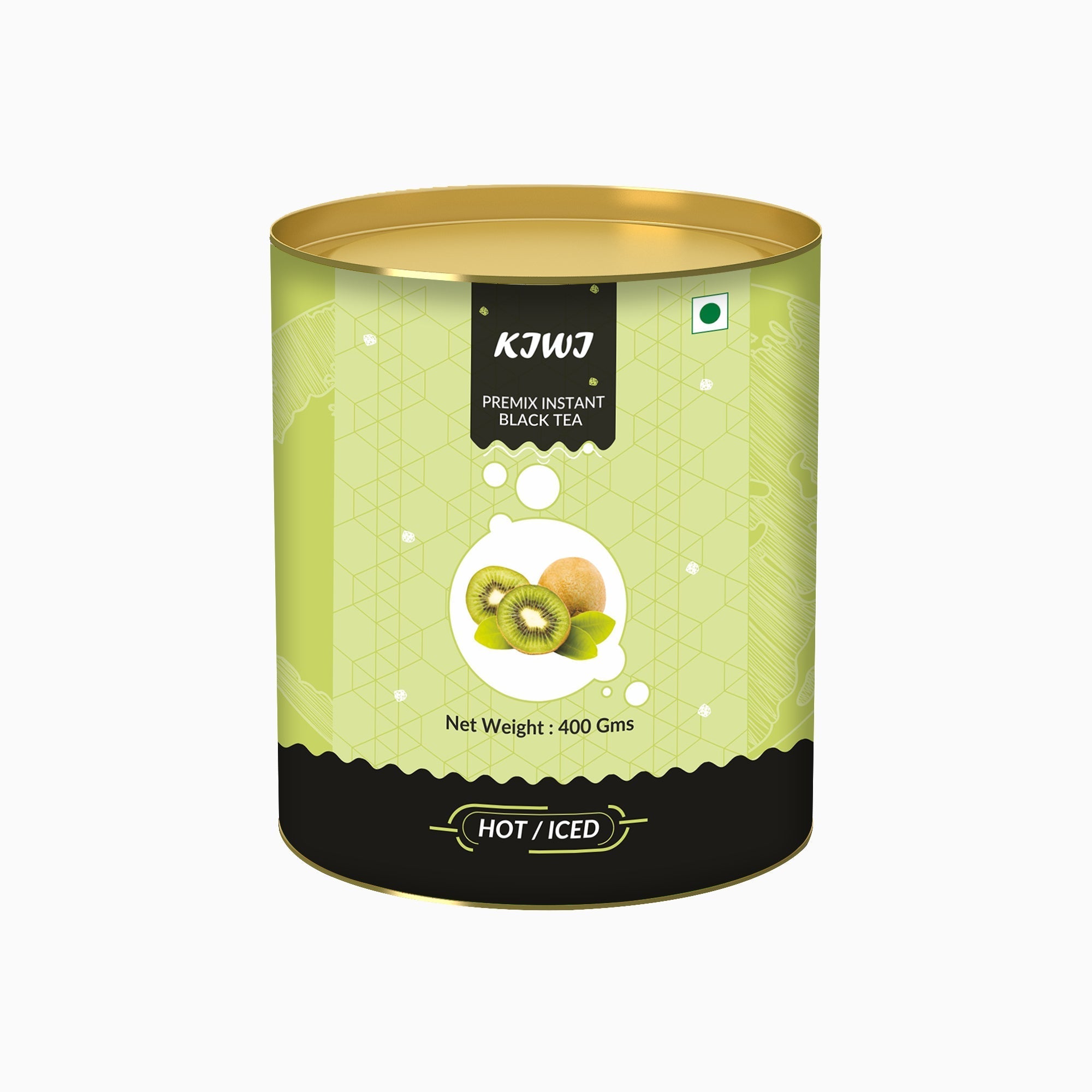 Kiwi Flavored Instant Black Tea - 400 gms