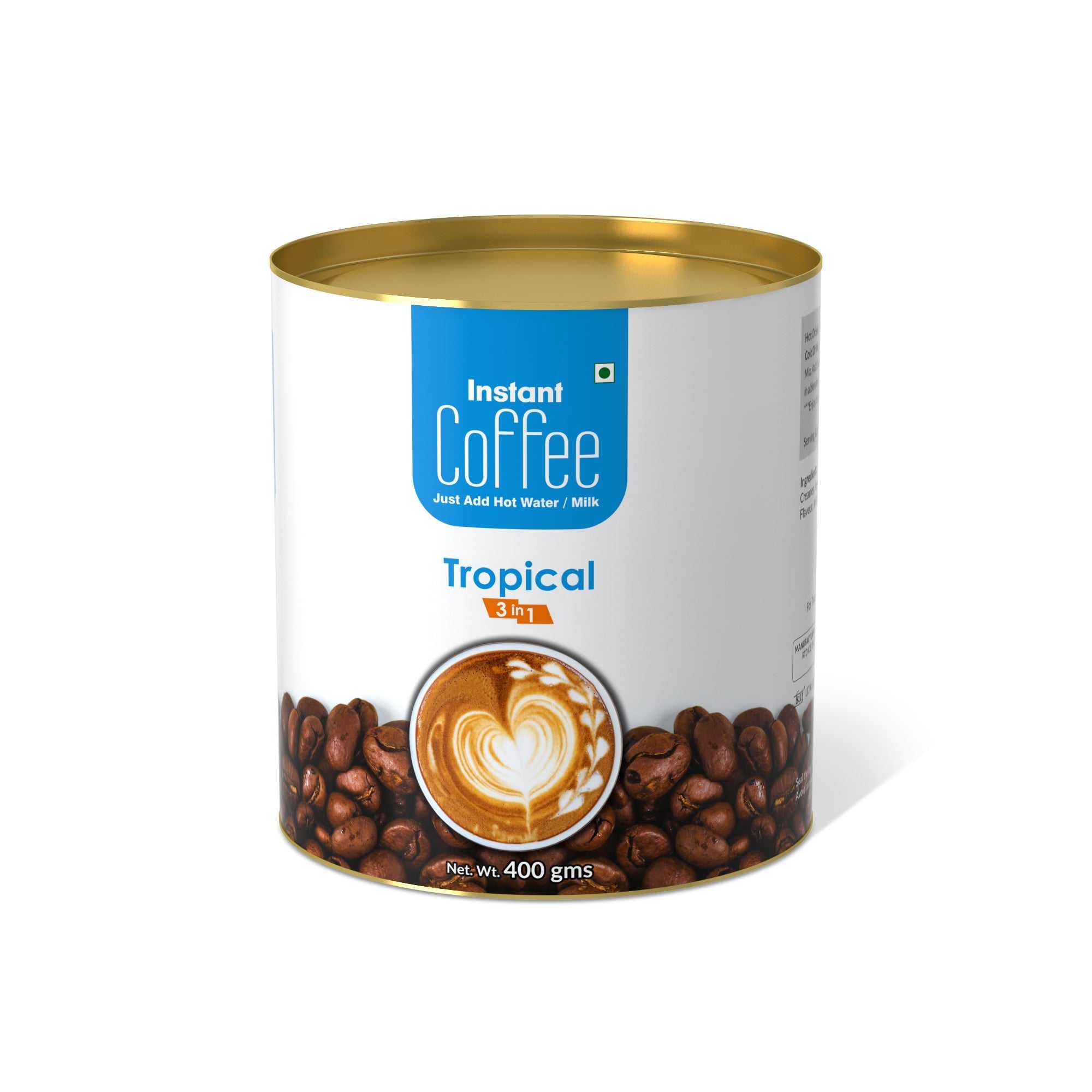 Tropical Instant Coffee Premix (3 in 1) - 400 gms