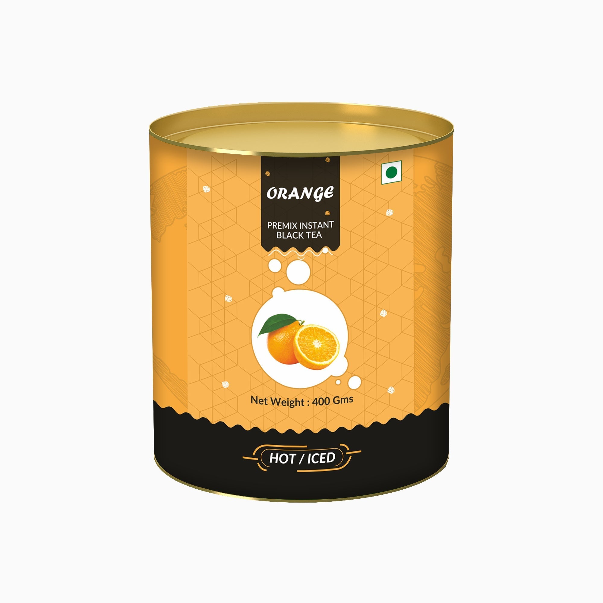 Orange Flavored Instant Black Tea - 400 gms