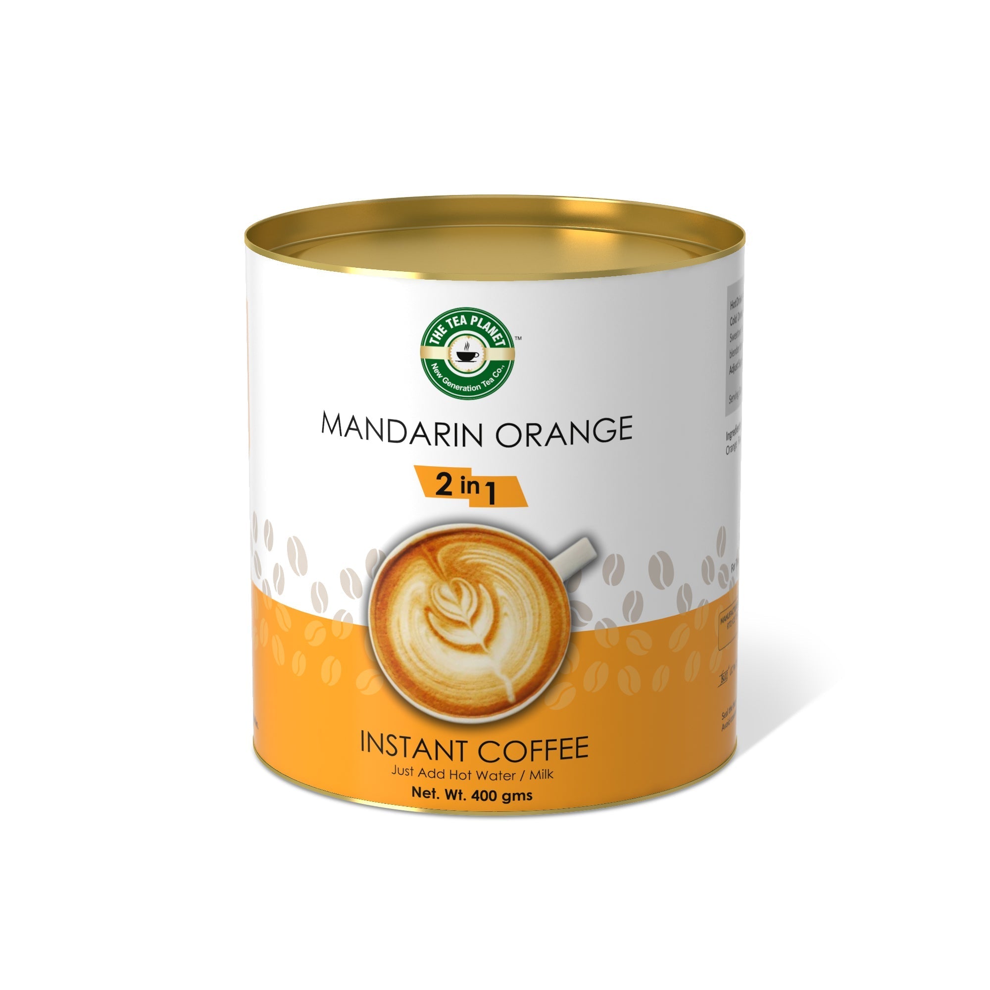Mandarin Orange Instant Coffee Premix (2 in 1) - 400 gms