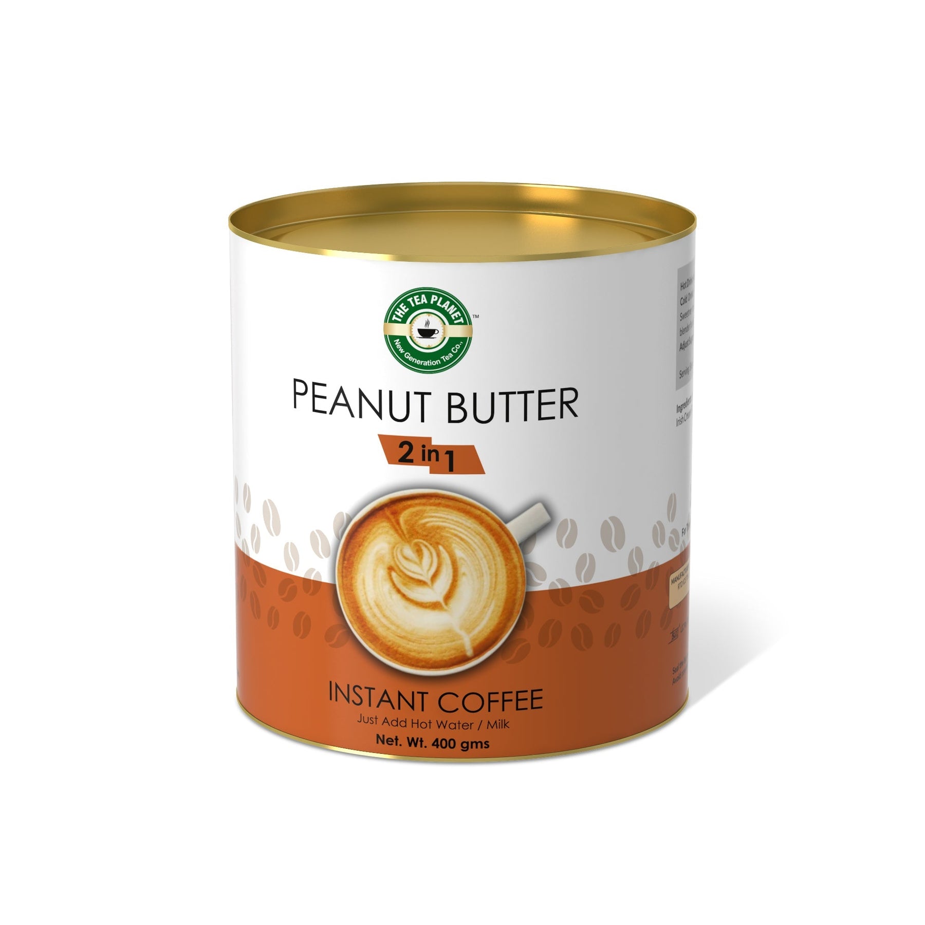 Peanut Butter Instant Coffee Premix (2 in 1) - 800 gms