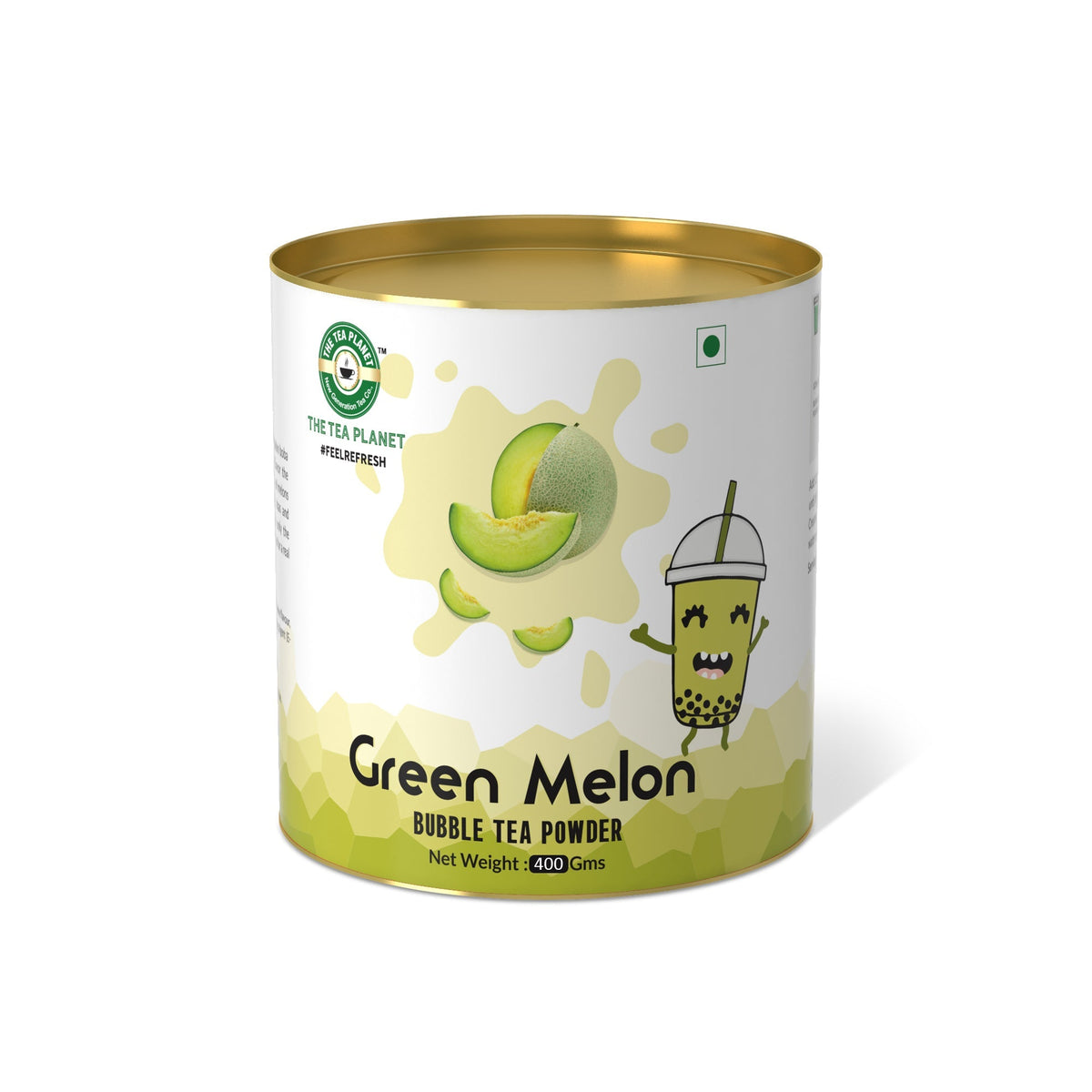 Green Melon Bubble Tea Premix - 400 gms