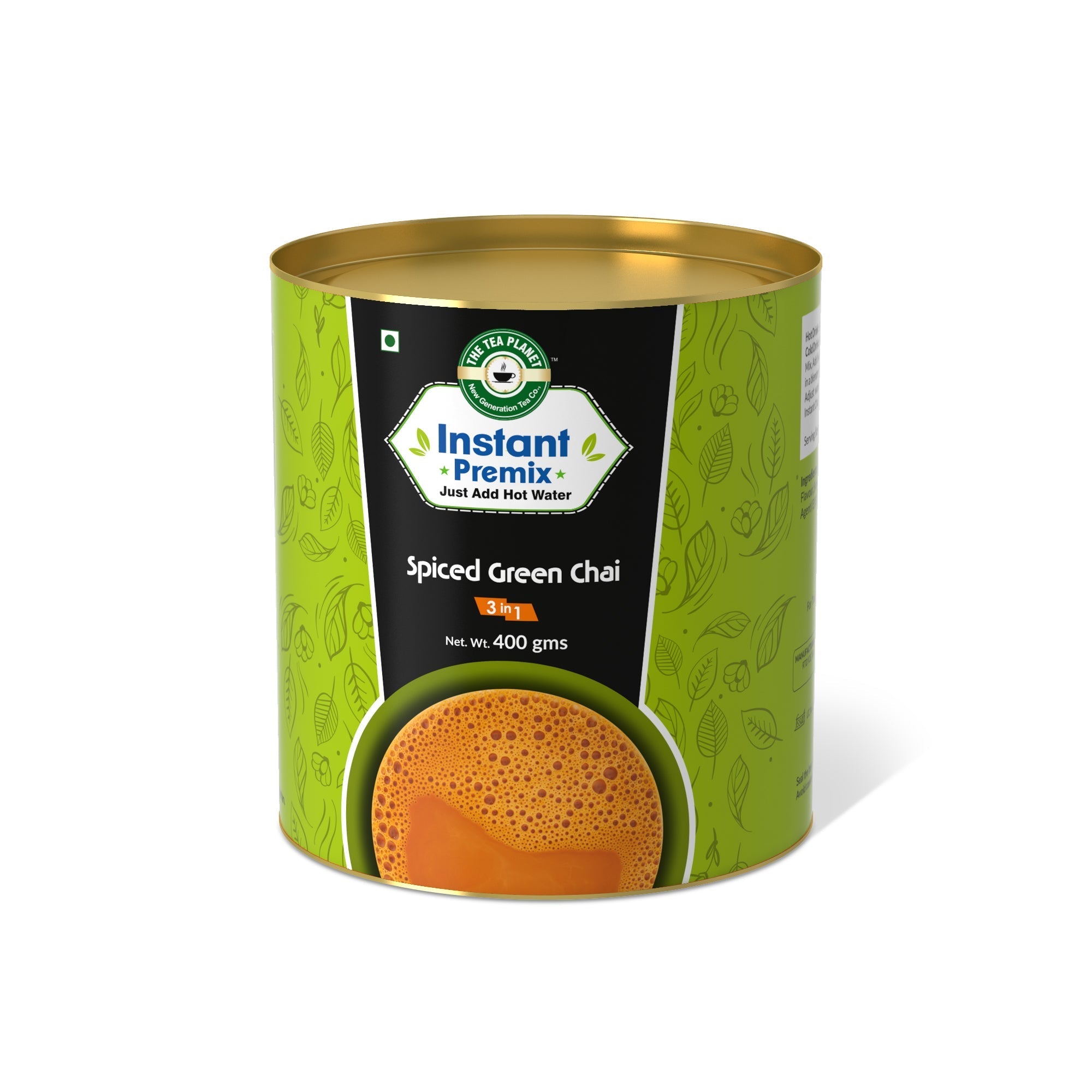 Spiced Green Chai Premix (3 in 1) - 800 gms