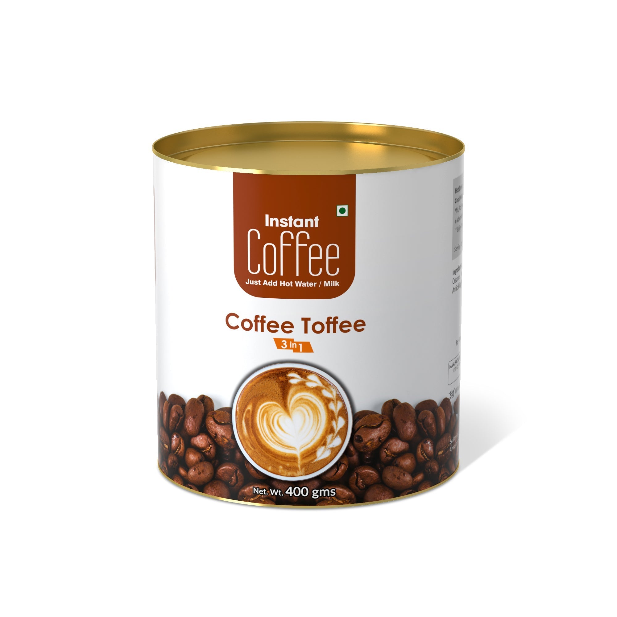 Coffee Toffee Instant Coffee Premix (3 in 1) - 400 gms