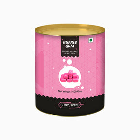Bubblegum Flavored Instant Black Tea - 400 gms