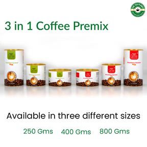 Almond Instant Coffee Premix (3 in 1) - 400 gms