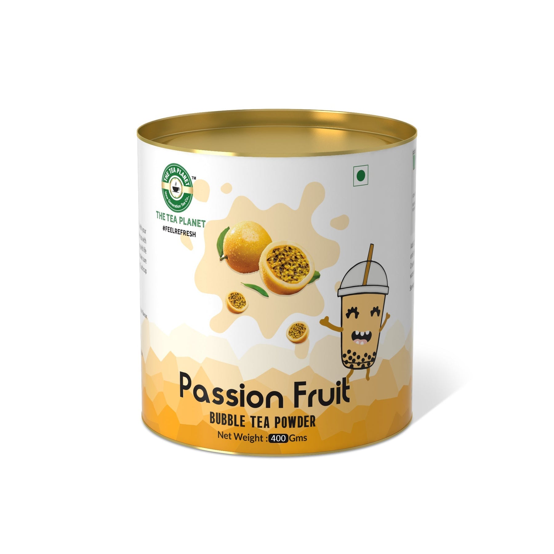 Passion Fruit Bubble Tea Premix - 400 gms