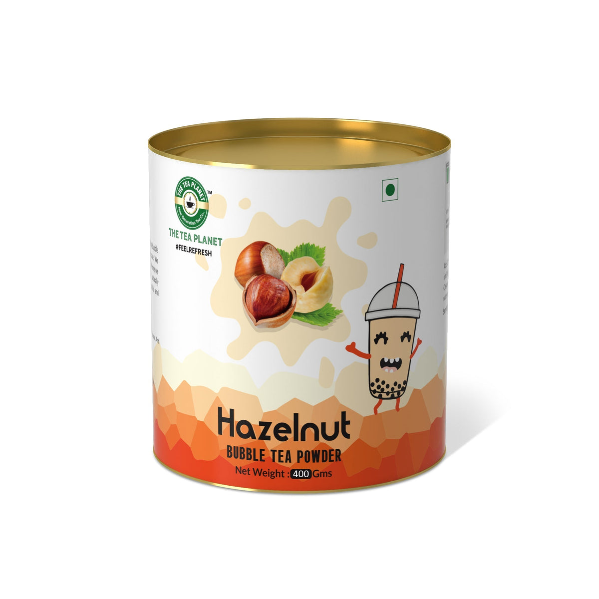 Hazelnut Bubble Tea Premix - 400 gms