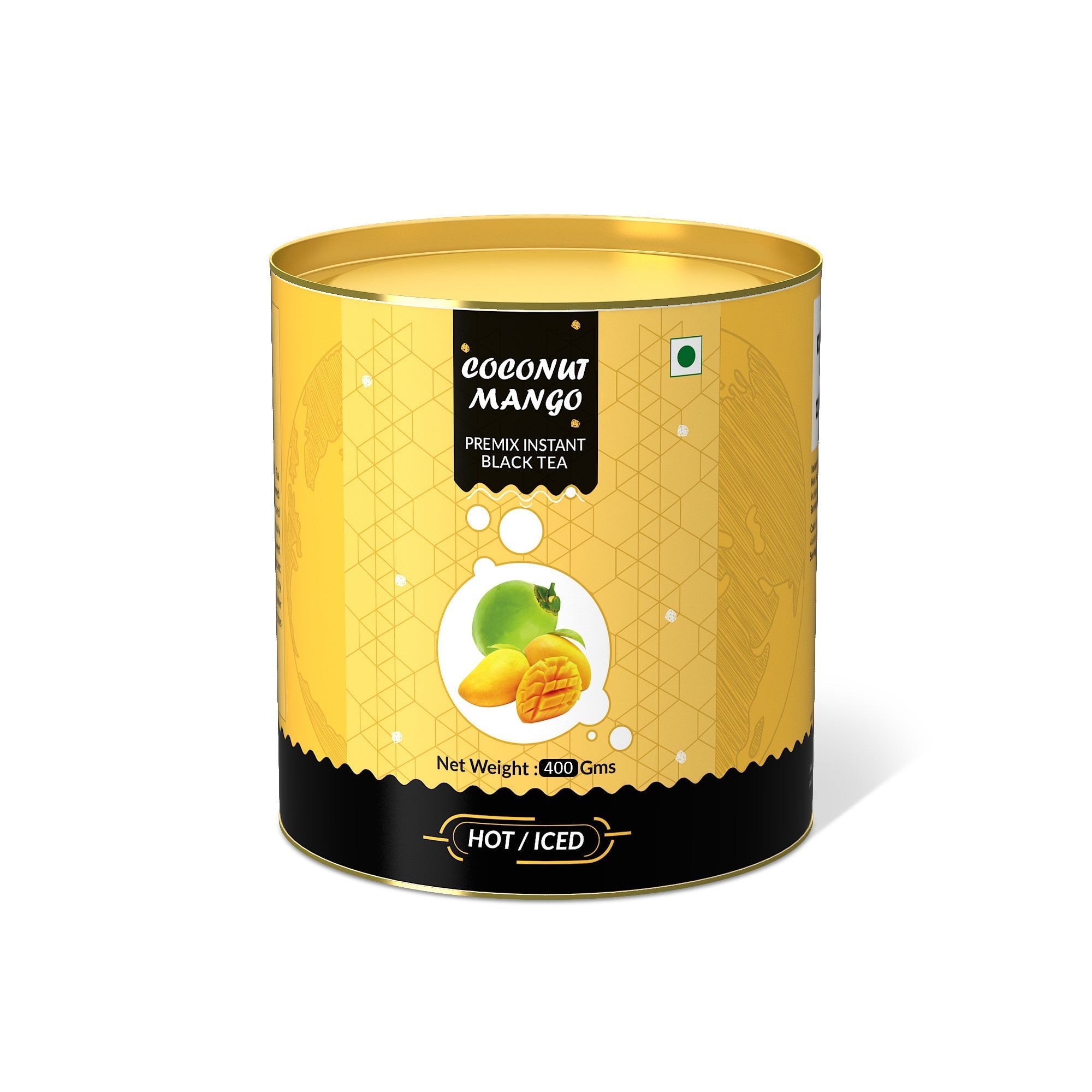 Coconut Mango Flavored Instant Black Tea - 800 gms