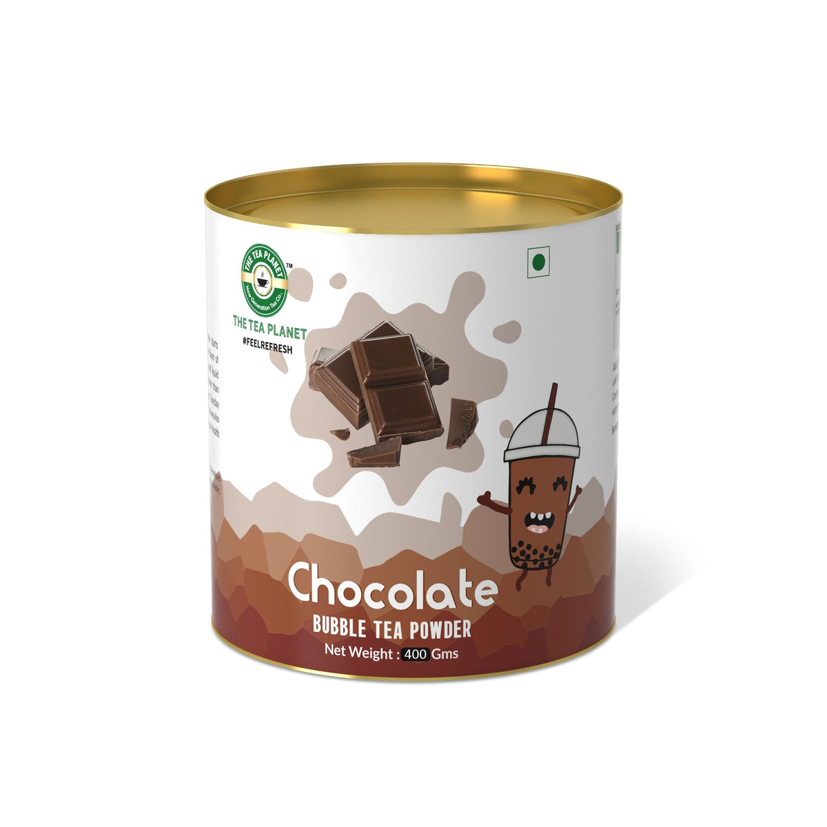 Chocolate Bubble Tea Premix - 400 gms