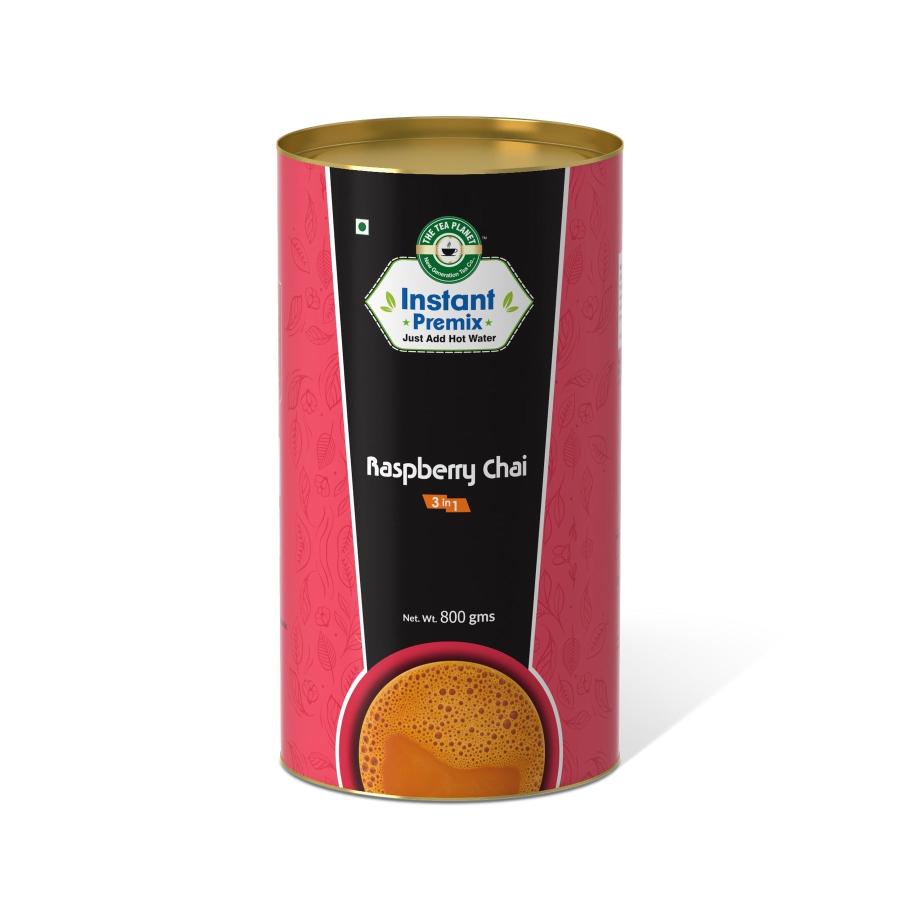Raspberry Chai Premix (3 in 1) - 800 gms