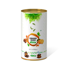 Cinnamon Orange Flavored Instant Green Tea - 800 gms