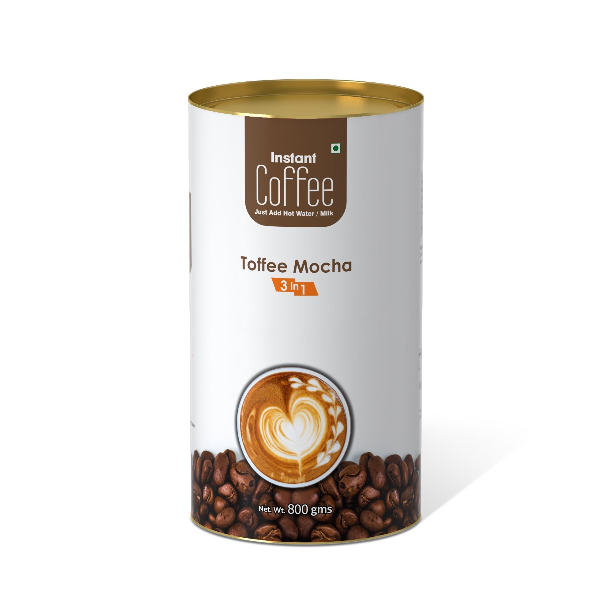 Toffee Mocha Instant Coffee Premix (3 in 1) - 400 gms