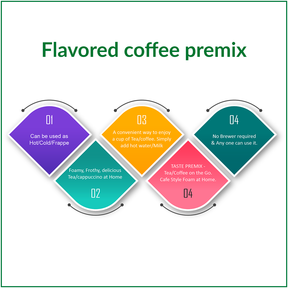 Orange Hazelnut Instant Coffee Premix (3 in 1) - 800 gms