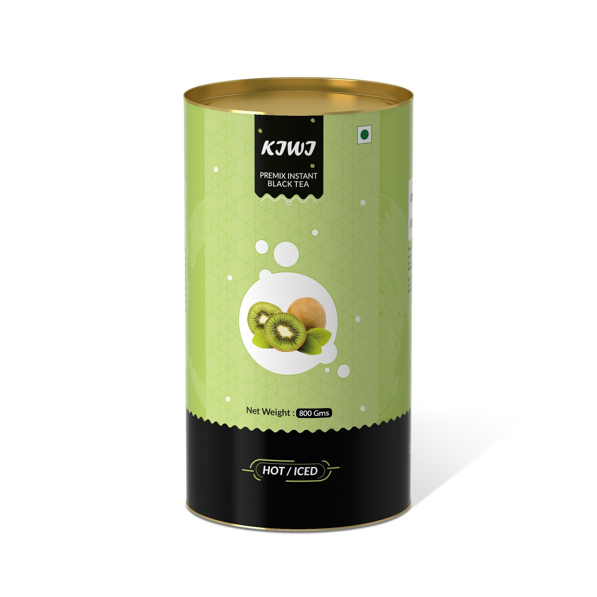 Kiwi Flavored Instant Black Tea - 800 gms