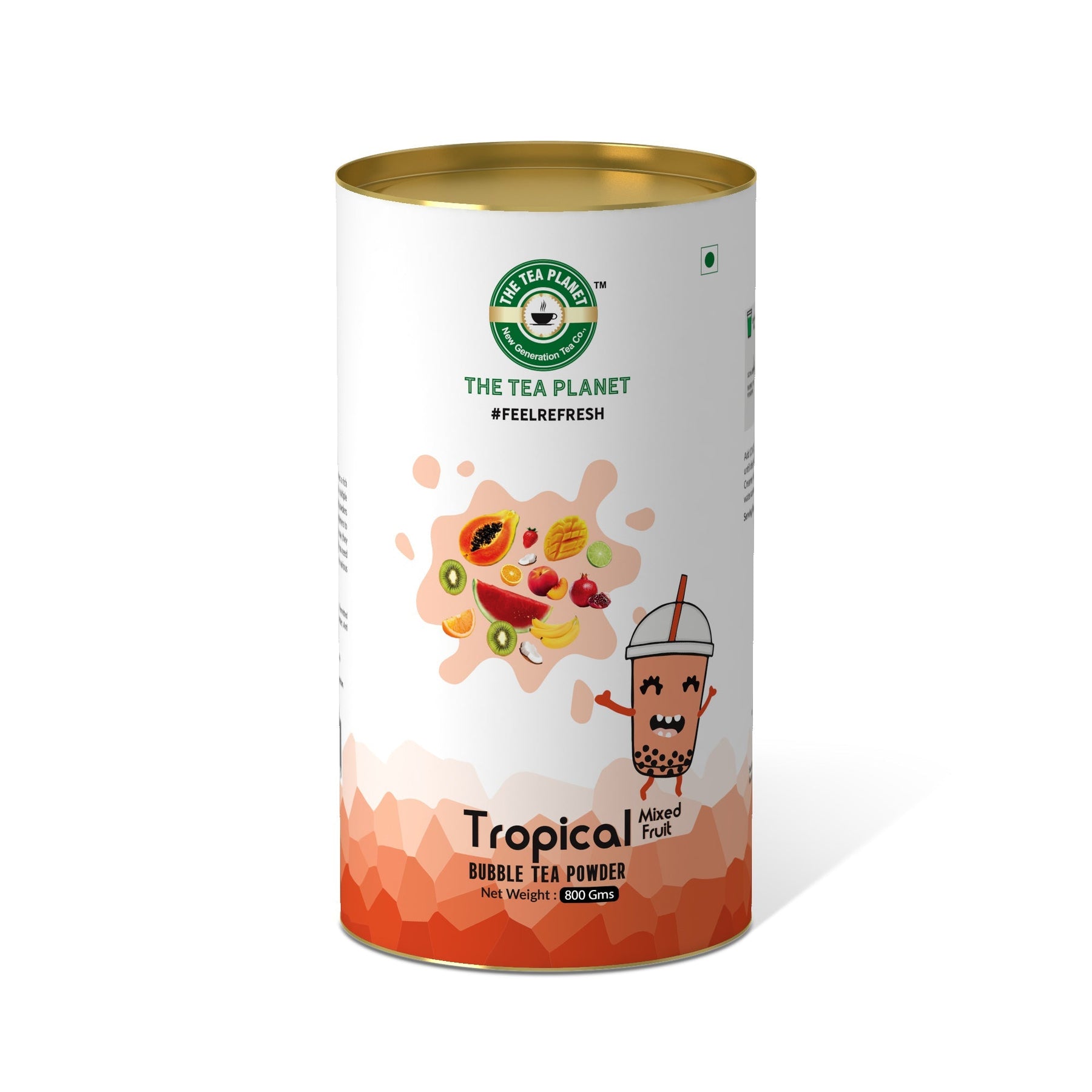 Tropical Mix Bubble Tea Premix - 400 gms