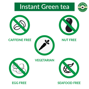 Lychee Flavored Instant Green Tea - 800 gms