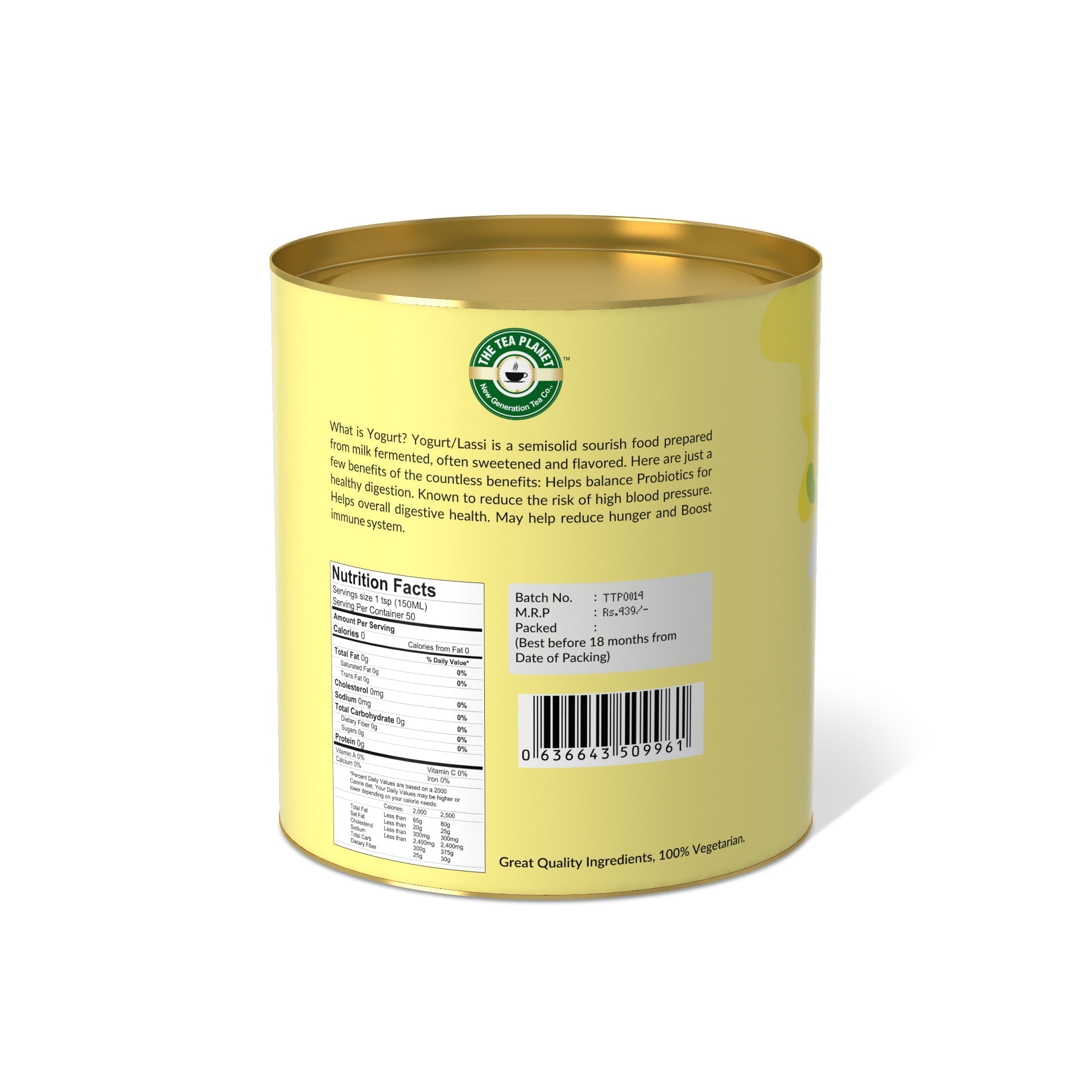 Banana Yogurt Mix - 800 gms