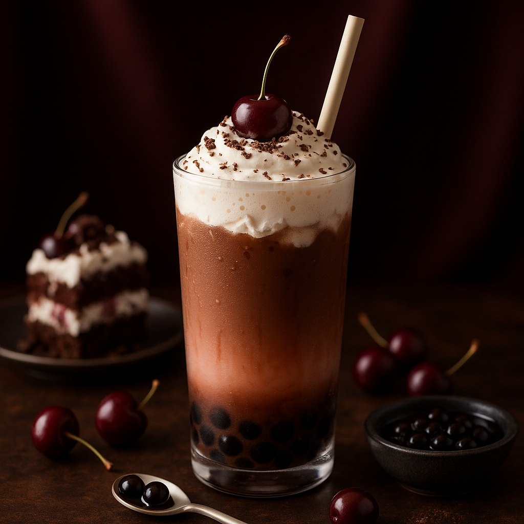 Black Forest Bubble Tea Premix - 1kg