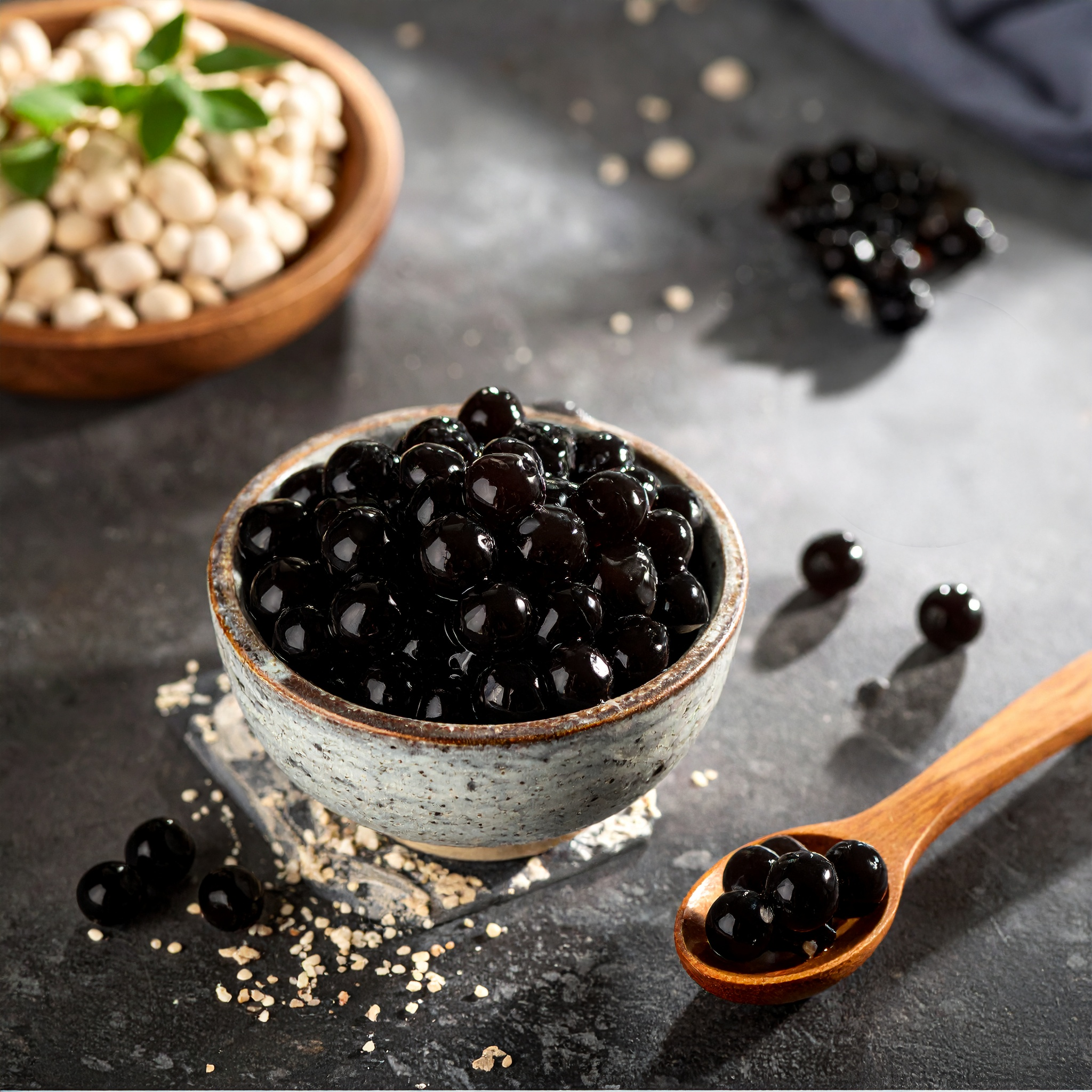 Classic Black Tapioca Pearls - 500 gms
