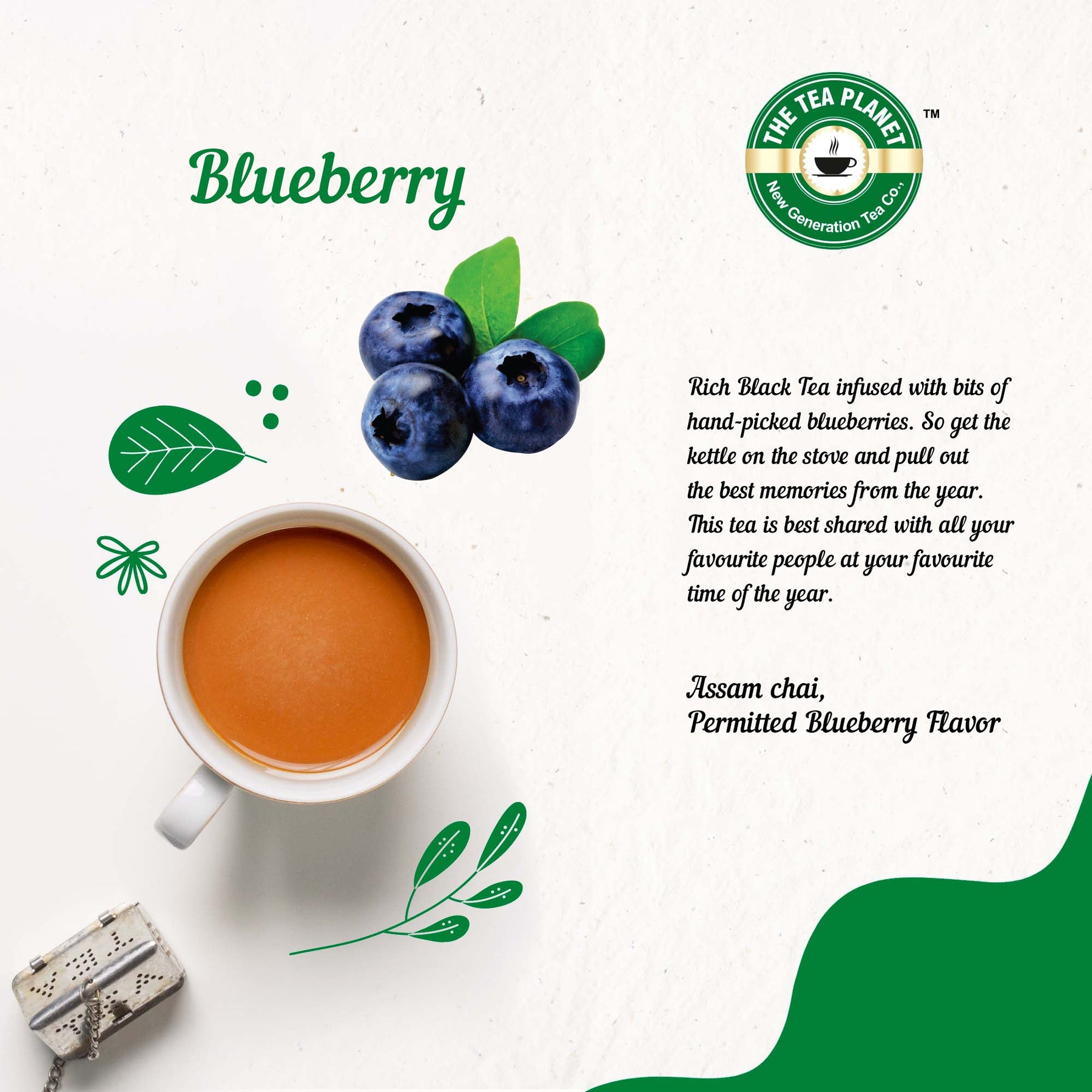 Blueberry Flavor CTC Tea 3