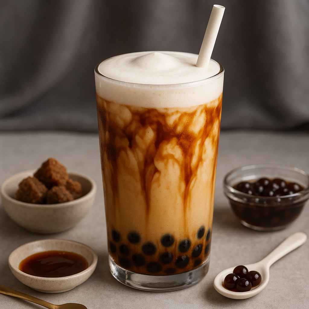 Brown Sugar Lattee BUbble Tea Premix (3 in 1) - 1Kg