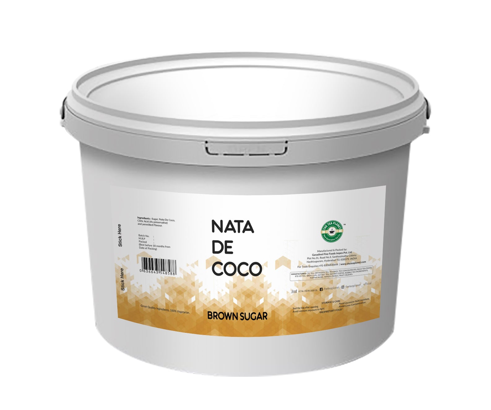 Brown Sugar Nata De Coco - 2 kg