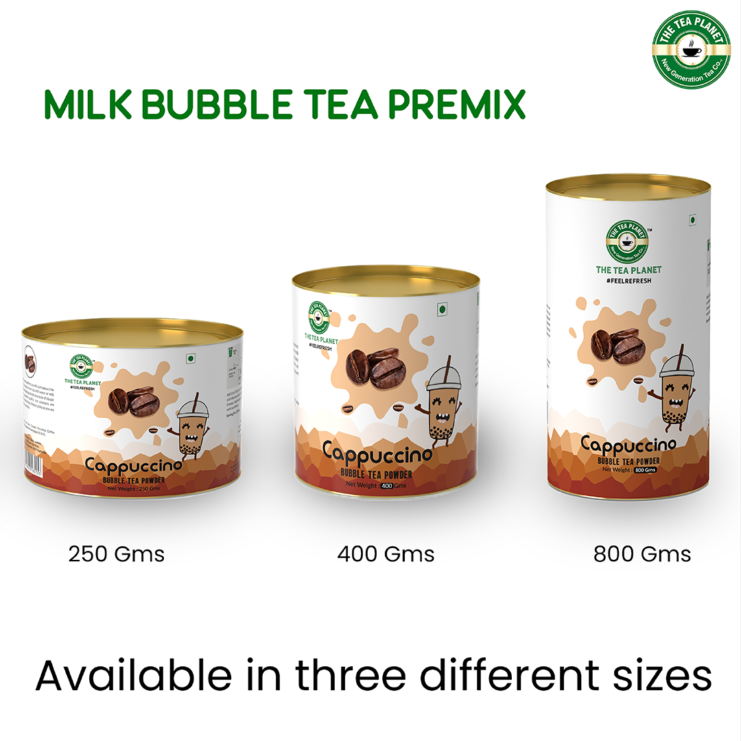 Cappuccino Bubble Tea Premix - 800 gms