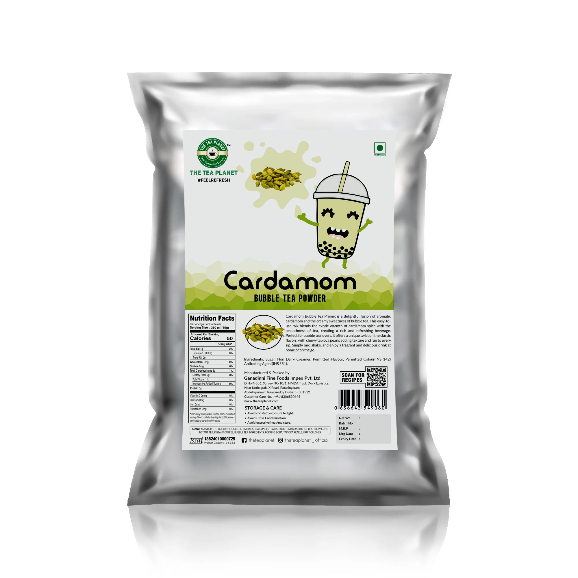 Cardamom Bubble Tea Premix