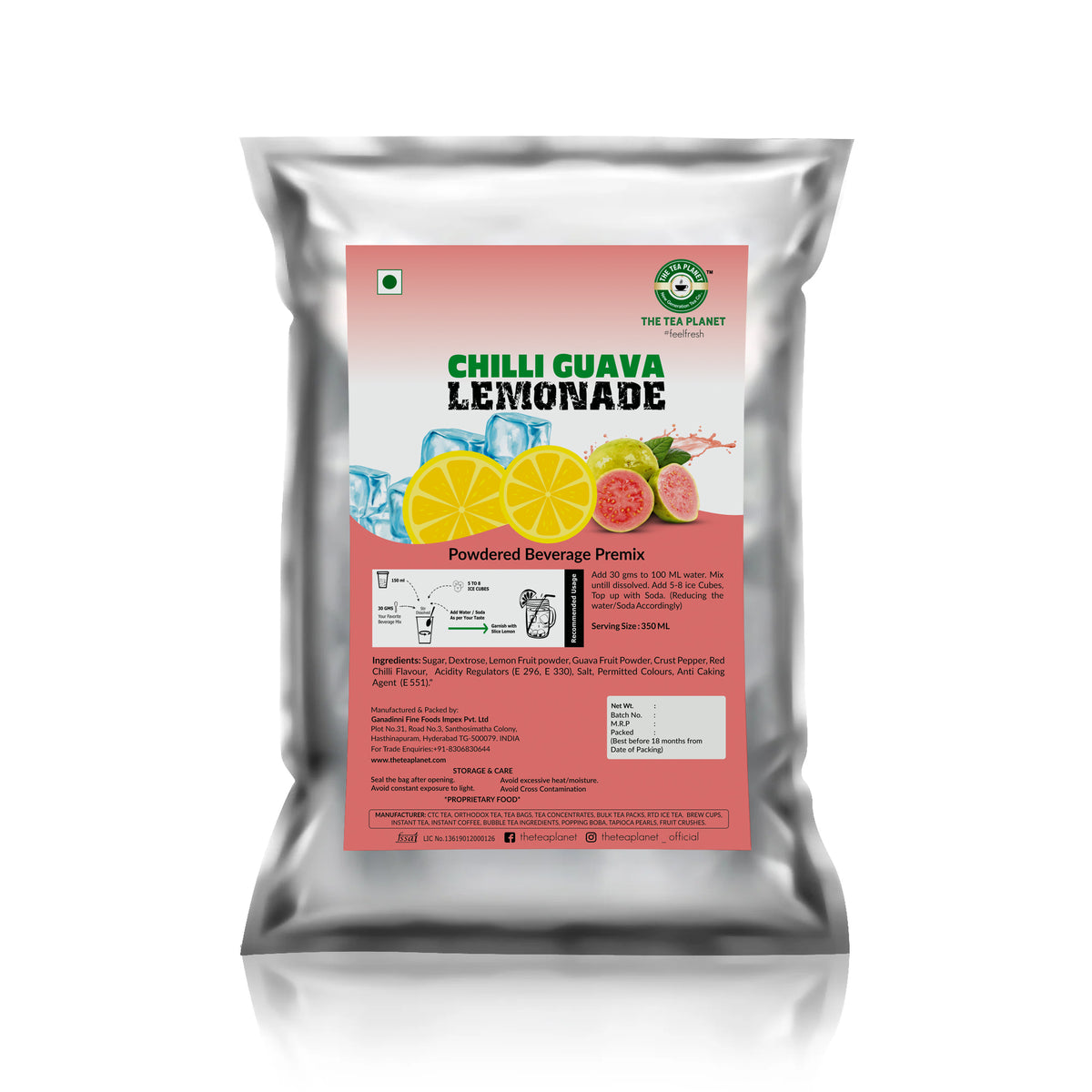 Chilli Guava Lemonade Premix - 1kg