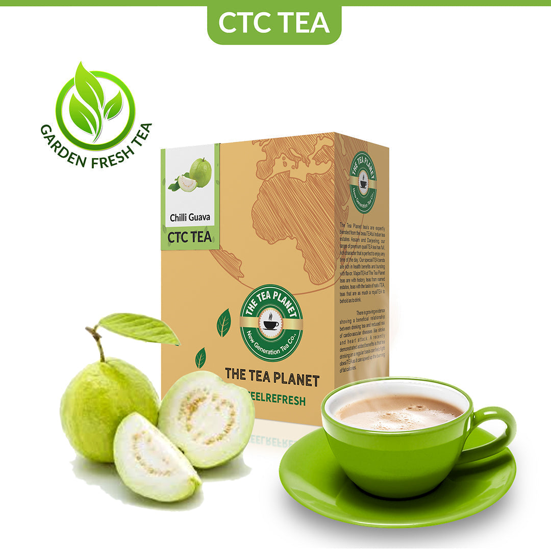 Chilli Guava Flavor CTC Tea - 400 gms