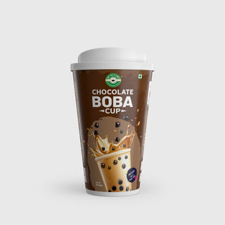 Chocolate Boba Cup