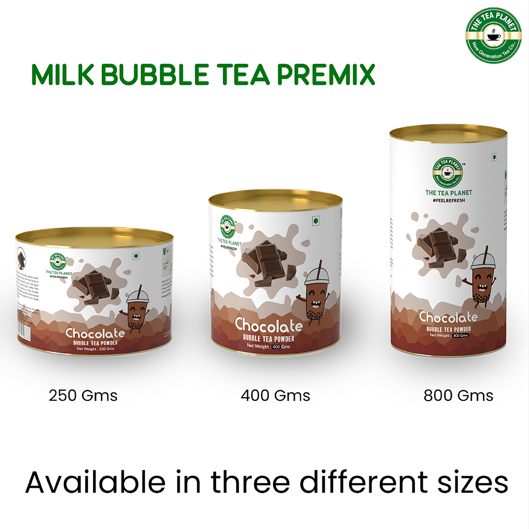 Chocolate Bubble Tea Premix - 800 gms