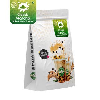 Classic Matcha Bubble Tea Premix (3 in 1) - 1Kg
