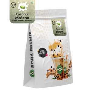 Coconut Matcha Bubble tea Premix (3 in 1) - 1Kg