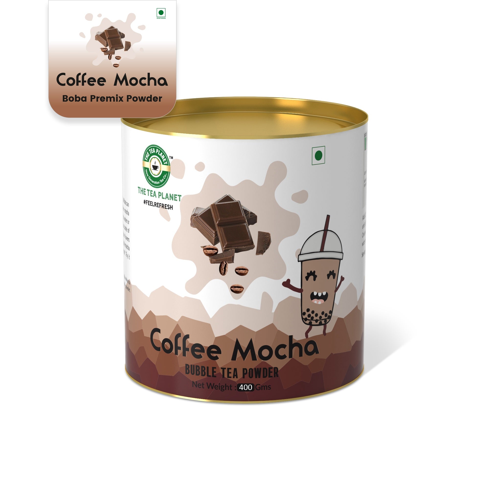 Coffee Mocha Bubble Tea Premix