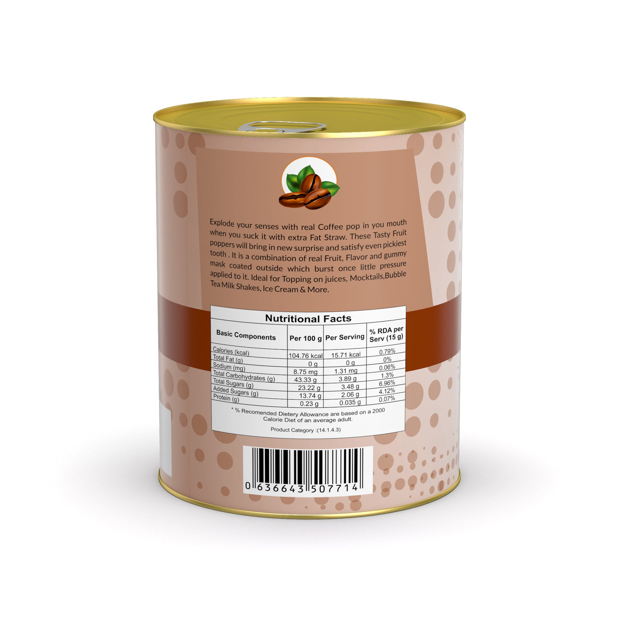 Coffee Popping Boba - 1kg