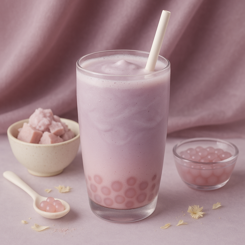 Dwey Pink Taro Bubble Tea Premix (3 in 1) - 1 Kg