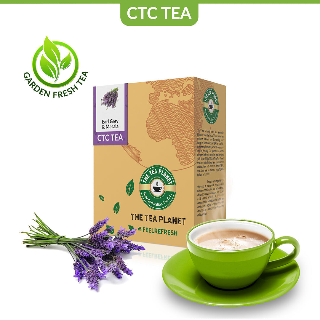 Earl Grey & Masala CTC Tea - 400 gms