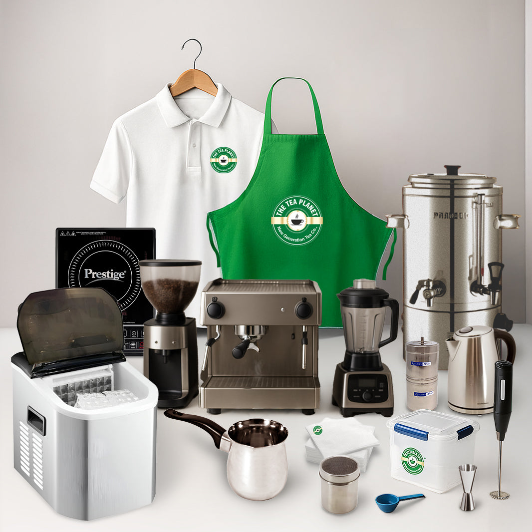 Tea Planet equipment support and event package